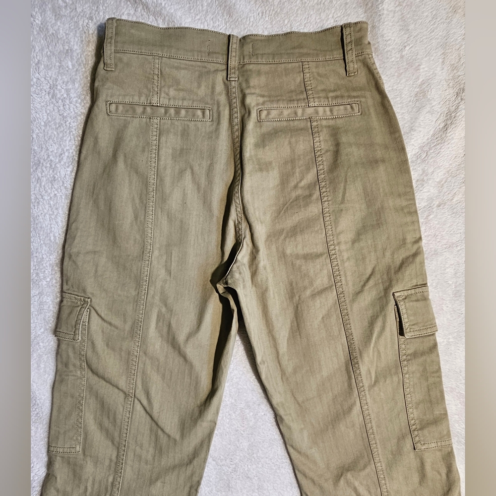 Madewell Cargo Pants NWT Women's 25 Beige. - Picture 6 of 9